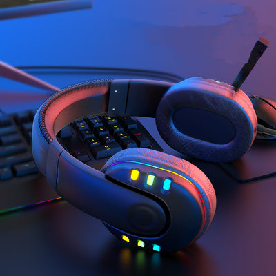 Headset Game Headset With LED Breathing Light Microphone