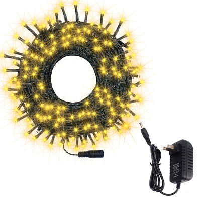 Dark Green Line LED Low Voltage String Lights Fairy Lights