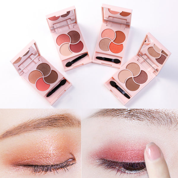 Girly four-color eyeshadow