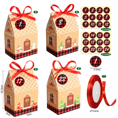 Christmas House Candy Box Small Gift