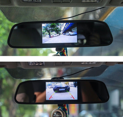 Digital Screen 4.3 Inch Rear View Mirror Monitor Car HD LCD Monitor