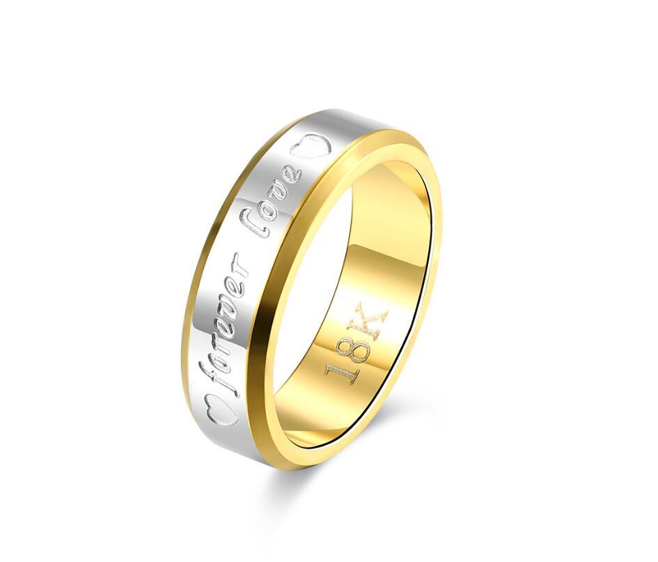 Forever Love Couple Ring Set