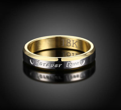 Forever Love Couple Ring Set