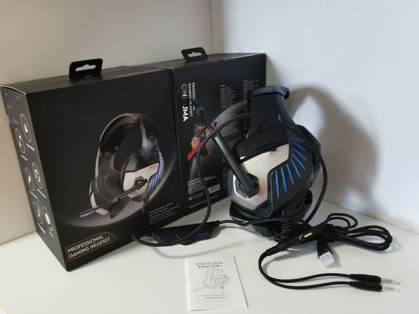 K5 Computer Headset Head-mounted Game
