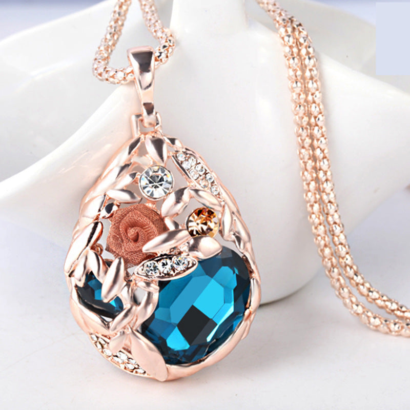 Accessories Decorative Jewelry Necklace Sweater Chain Long Women