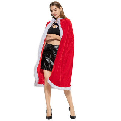 Clothes Cape Halloween Costumes Flannel Christmas