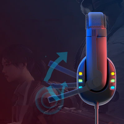 Headset Game Headset With LED Breathing Light Microphone