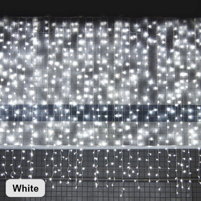 LED Curtain Lights Icicle Waterfall Lights Decorative String Lights