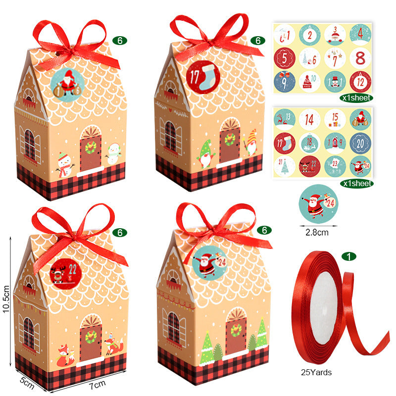 Christmas House Candy Box Small Gift