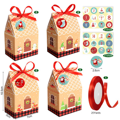 Christmas House Candy Box Small Gift